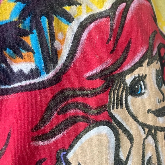 Disney Ariel Tie Dye T Shirt - Picture 7 of 8